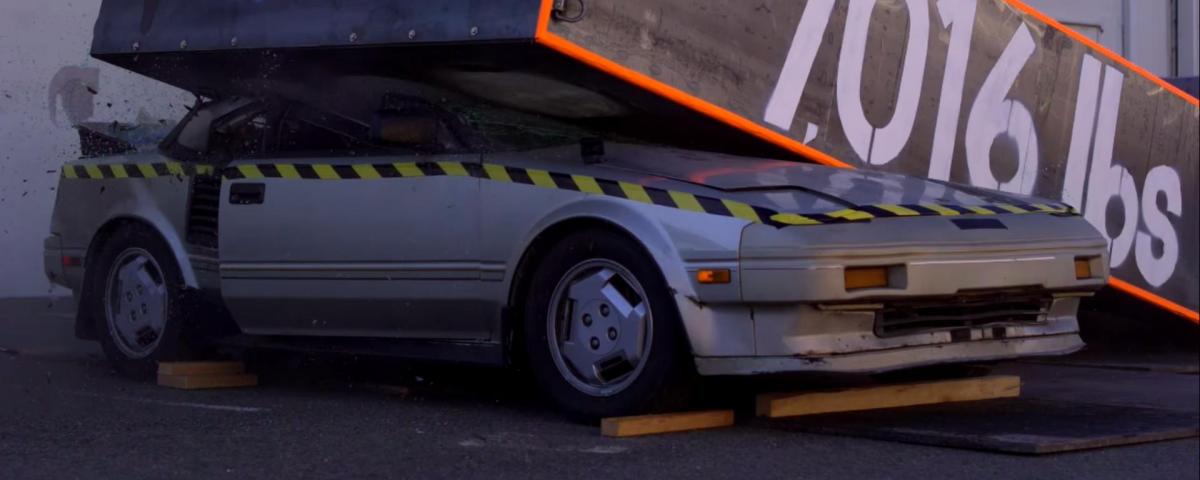 Classic Toyota MR2 crushed by Mythbusters sparks outrage