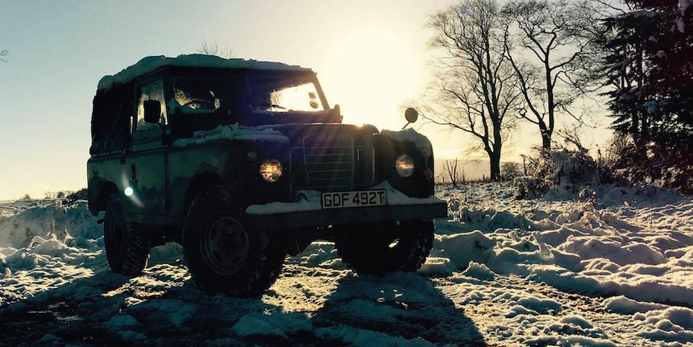 How to drive in snow