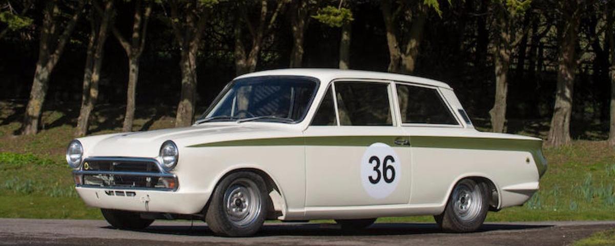 Lotus Cortina raced by F1 aces Stewart & Ickx returns