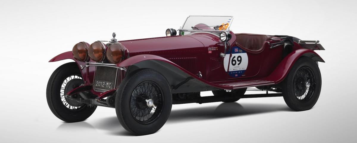 Ex-Scuderia Ferrari 1930 Alfa Romeo 6C set for Paris sale