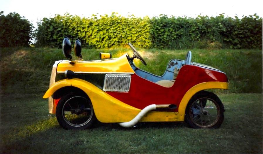 I wish I'd kept my... 1940s fairground car