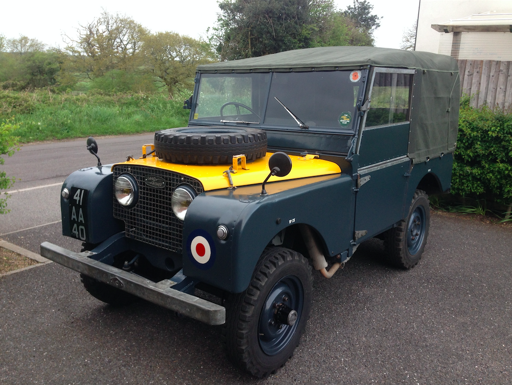 Long-lost RAF Series I set for Land Rover Legends