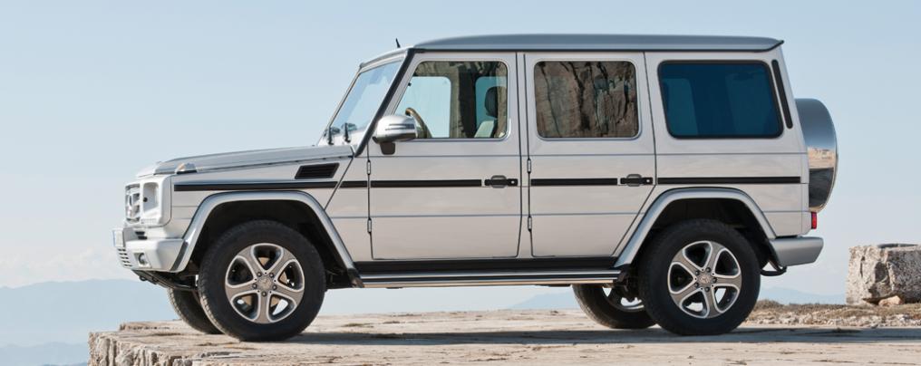 Evolution of the Mercedes G-Wagen
