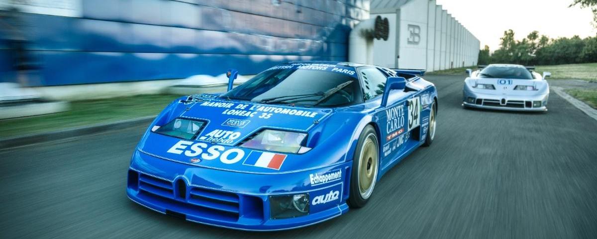 Video: Bugatti's ill-fated EB110 endurance quest