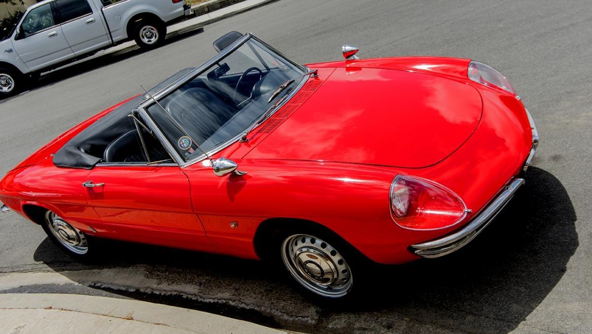 1967 Alfa Romeo Spider for sale: Looking pretty in red