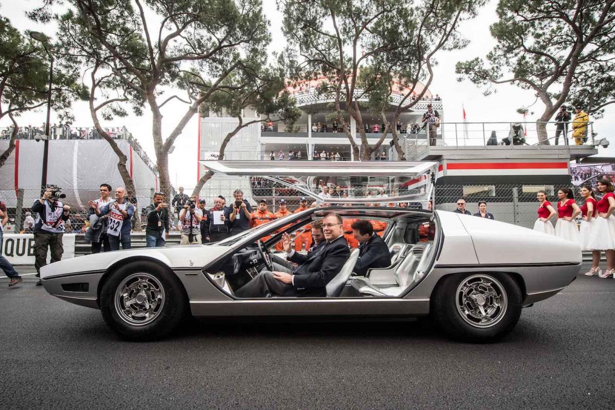 Lamborghini Marzal driven in public for first time since 1967