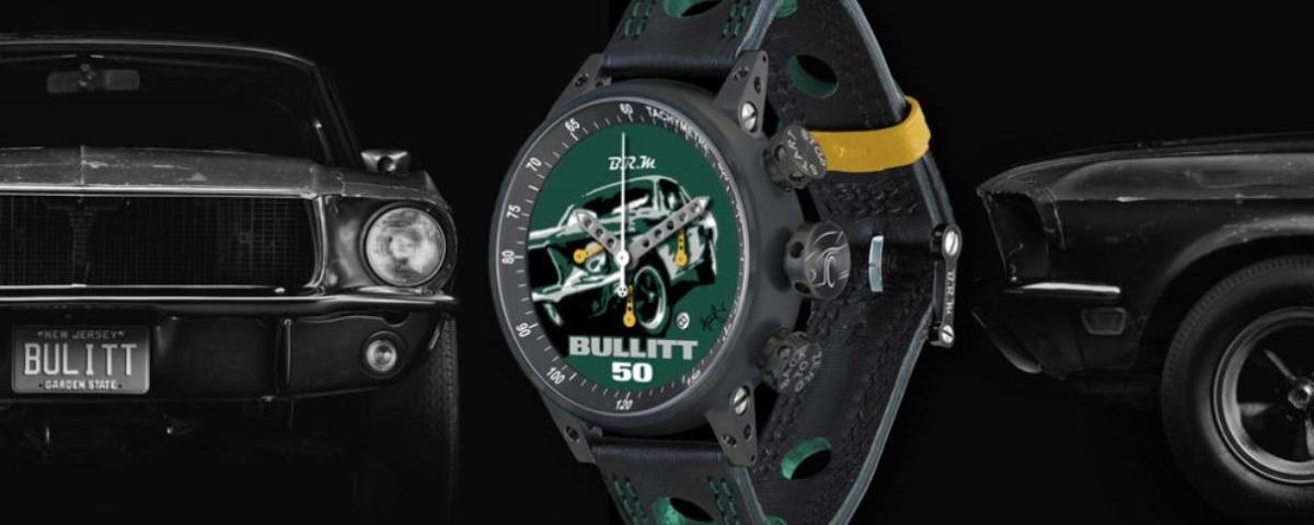 Bullitt Mustang watch launched to raise money for charity