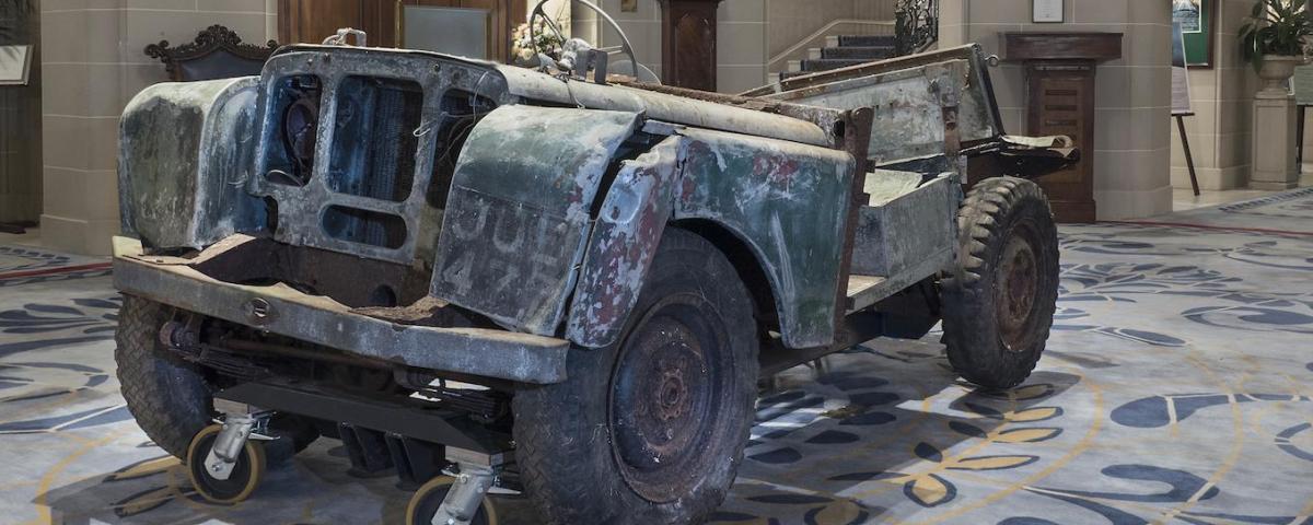Who owns the very first Land Rover?