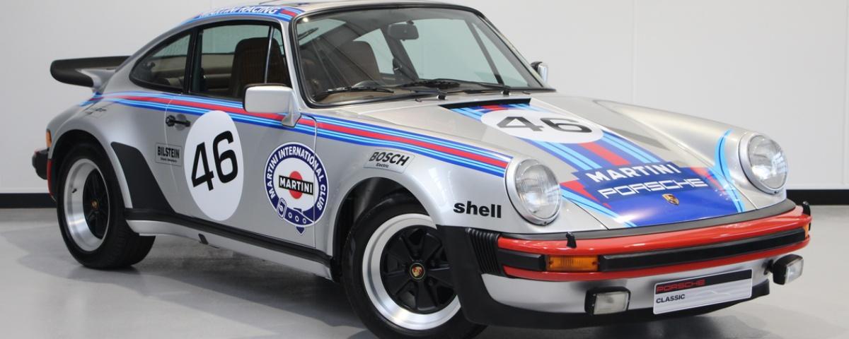 Classics for sale: 1977 Porsche 911 Turbo in Martini livery
