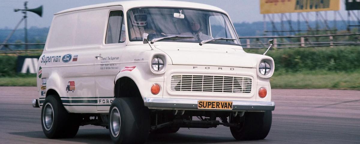 The Crazy Ford Supervan Powered By A GT40