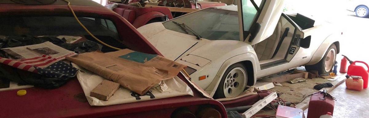Grandson discovers long-lost Lamborghini in nan’s garage
