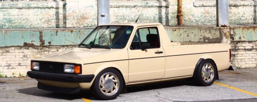 This Turbo VR6 1981 Volkswagen Caddy is a steal at $8k