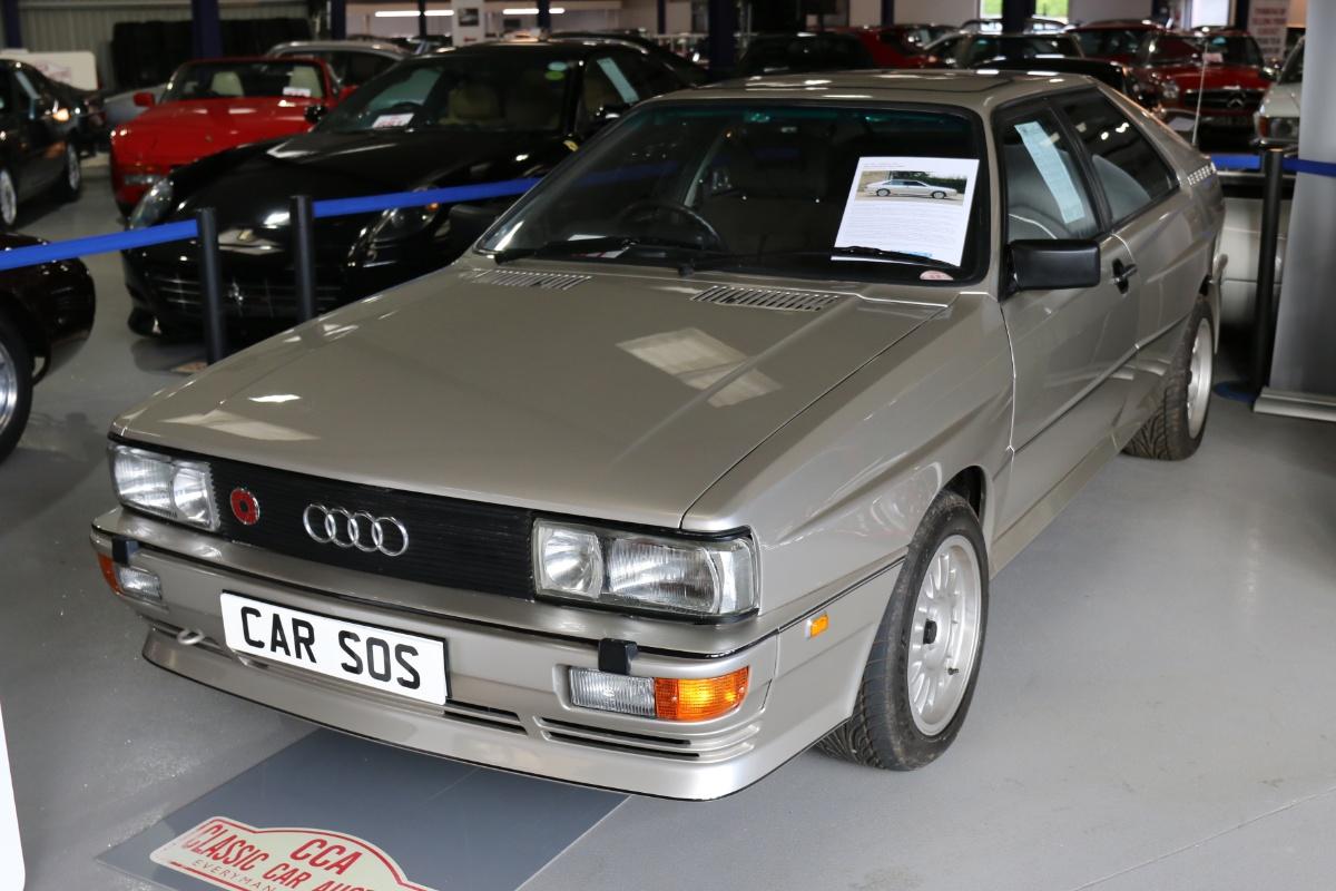 'Car SOS' Audi Quattro sold at auction for cancer charity
