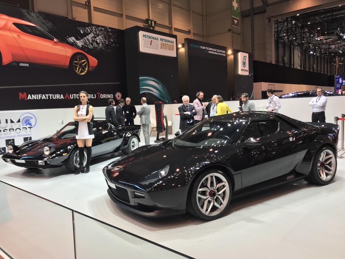 New homage to the Lancia Stratos revealed at Geneva