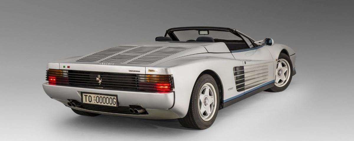 The one-off Ferrari Testarossa Spider owned by Gianni Agnelli