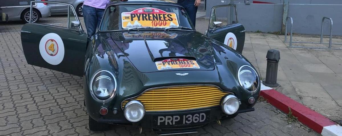 Aston Martin DB5 wins Pyrenees 1000 rally