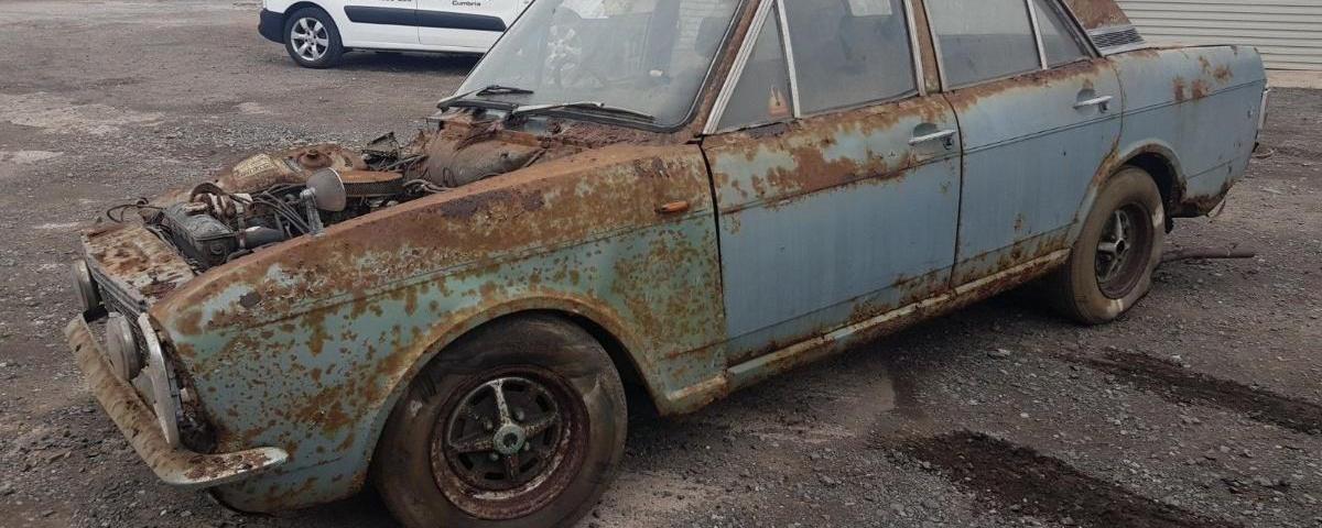 Barnfind Ford Cortina Savage isn't for the fainthearted
