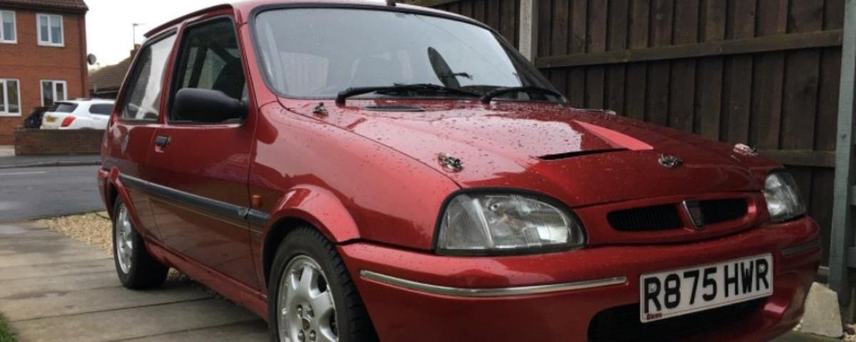 This Rover Metro has been turned into a track weapon