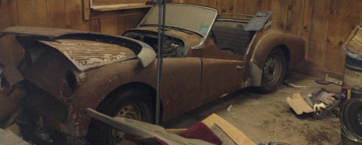 Rescue This Triumph TR3 From an Upstate New York Barn