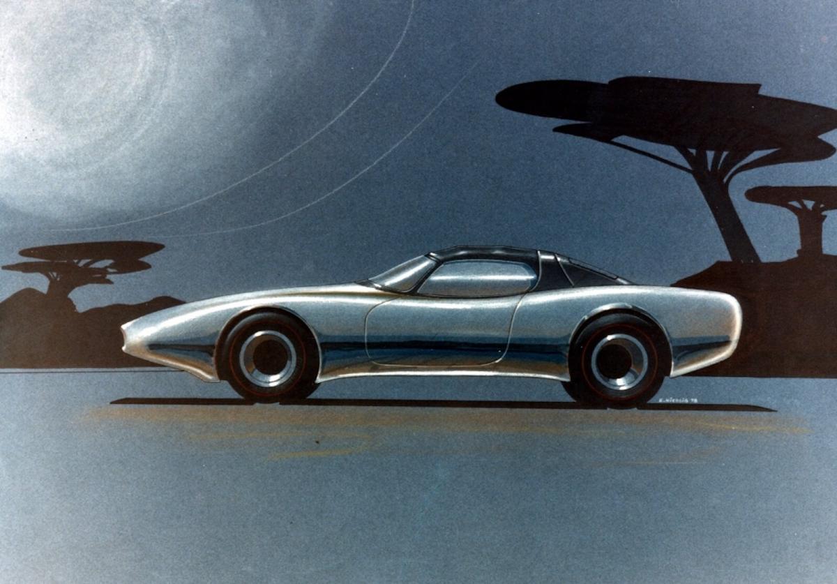 Pininfarina shows off historic concept cars at Turin