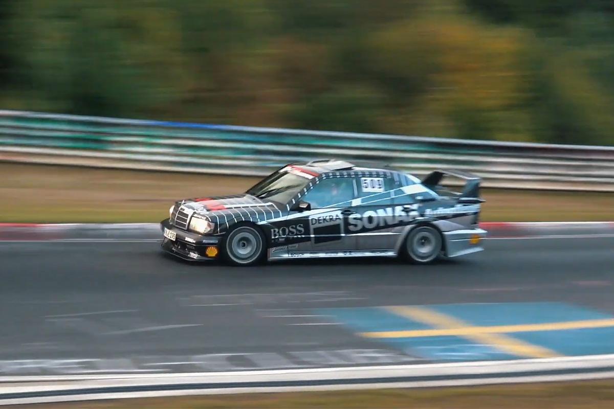 Watch this Mercedes 190E Evo II tear up the Nürburgring