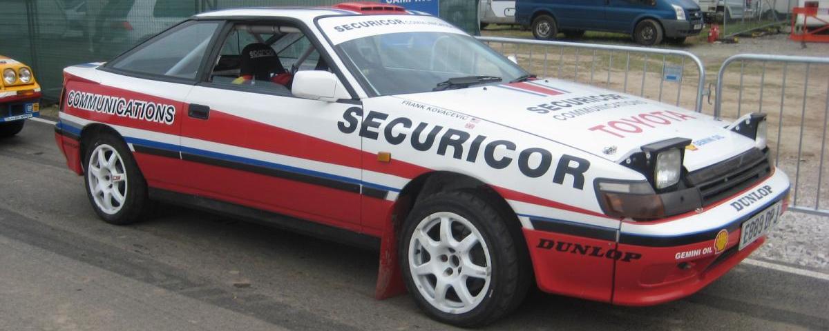 Buy this Toyota Celica with an infamous Rally GB past