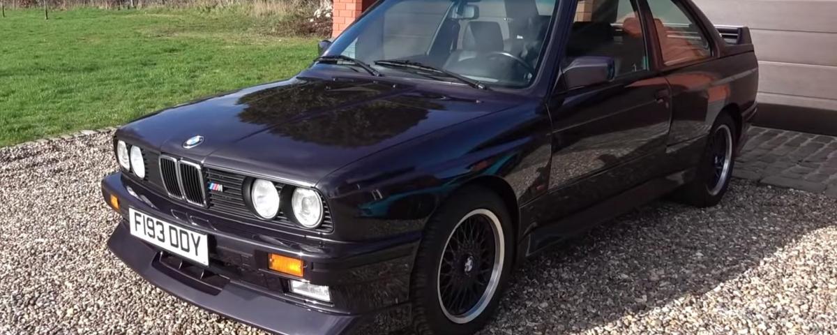 Watch This Rare BMW M3 E30 Johnny Cecotto Stretch Its Legs