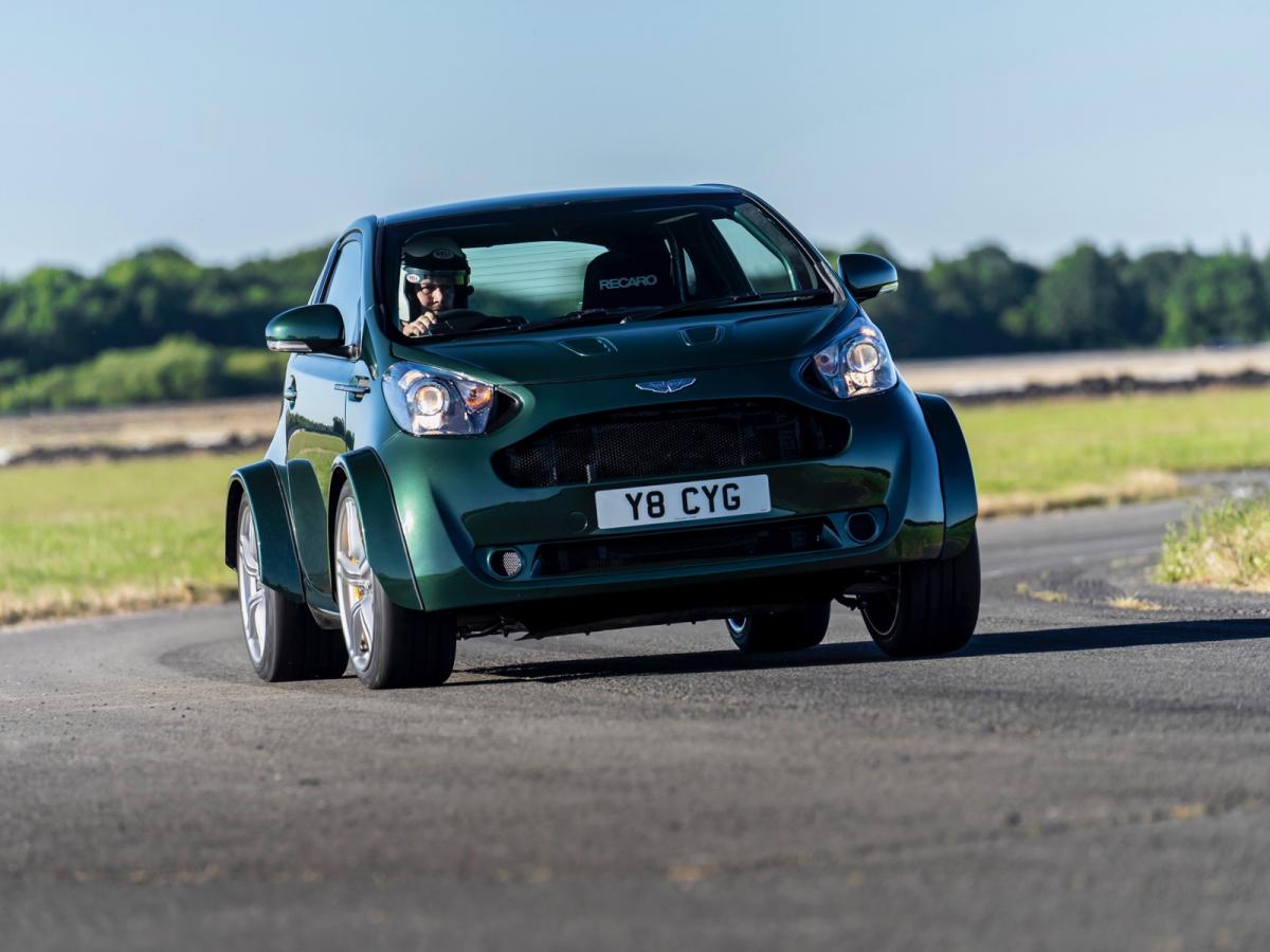 430bhp Aston Martin V8 Cygnet debuts at Festival of Speed