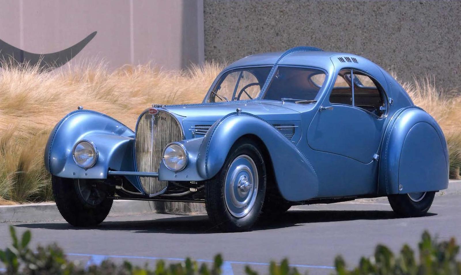The best car in the world is the... Bugatti Atlantic!