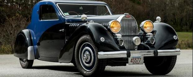 Rare Bugatti Type 57 is one of just six ever made