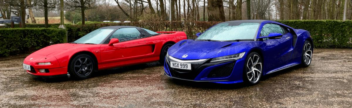 History of the Honda NSX on display at Salon Privé