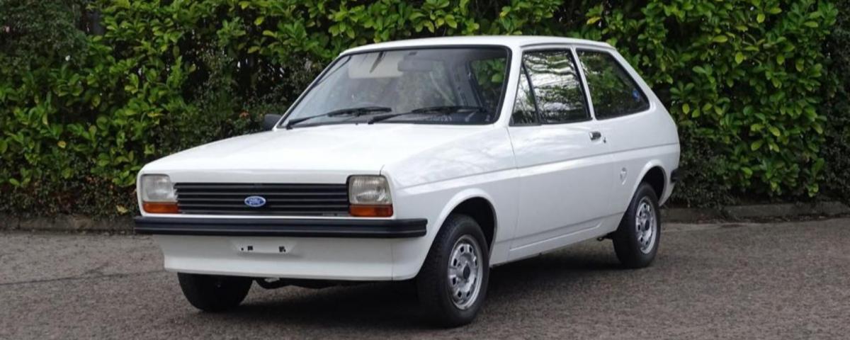 Time-capsule 1978 Ford Fiesta has done only 141 miles since new