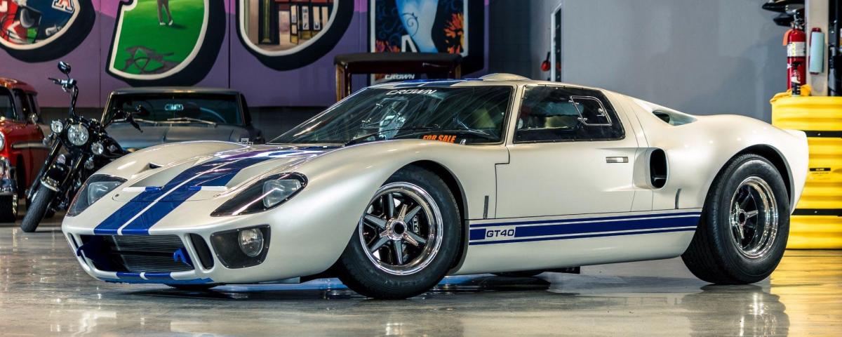 Own This GT40 MKI Wide Body To Connect With Racing History