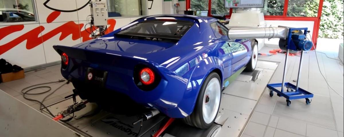 Listen to the 550bhp New Lancia Stratos on a dyno