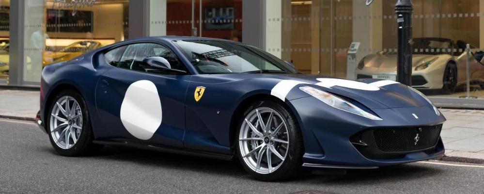 Stirling Moss-inspired Ferrari 812 Superfast unveiled