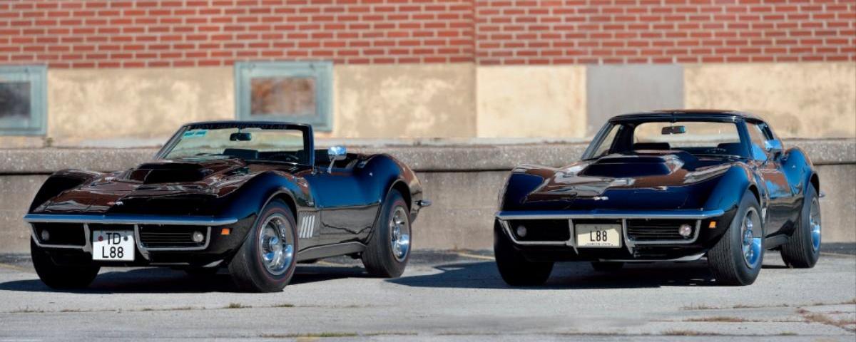 Think one L88 Corvette is rare? How about a matching pair!