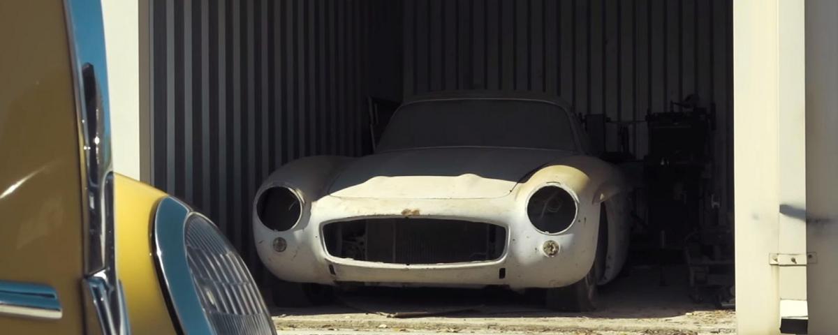 The 1954 Mercedes-Benz 300 SL Gullwing hidden for 60 years