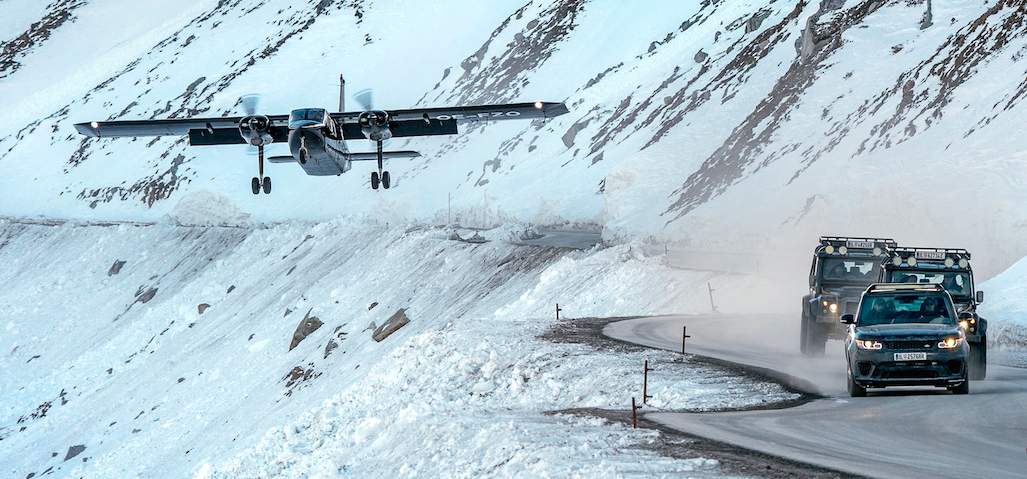 Jaguar Land Rover joins new mountain-top 007 centre