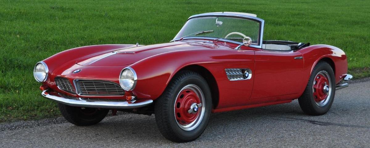 You can buy the BMW 507 owned by the car's designer