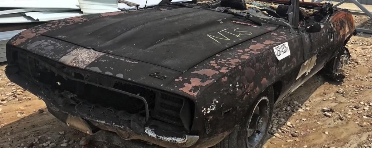Miracle Restoration Of A Fire-Damaged Chevrolet Camaro Pace Car