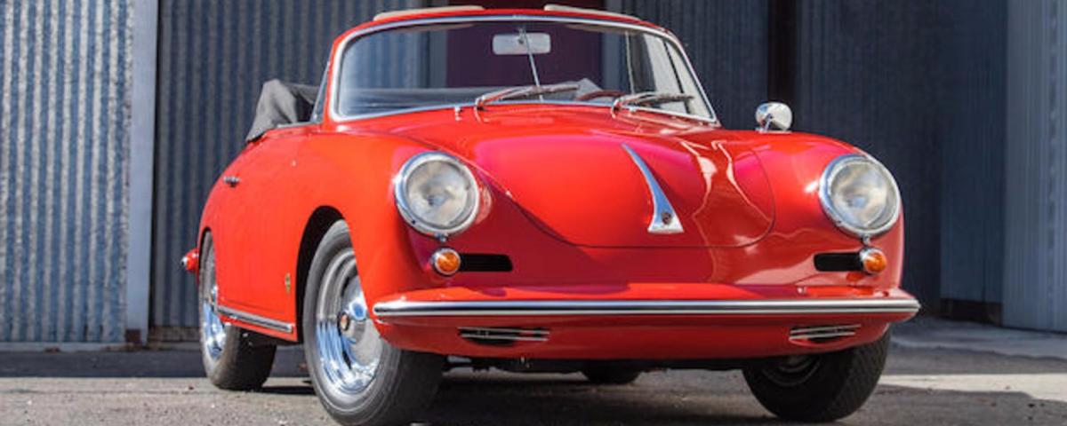 1963 Porsche 356B GS Cabriolet tops $1 million at auction