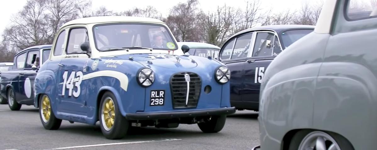Watch: Vintage racing with Anthony Reid and an Austin A30