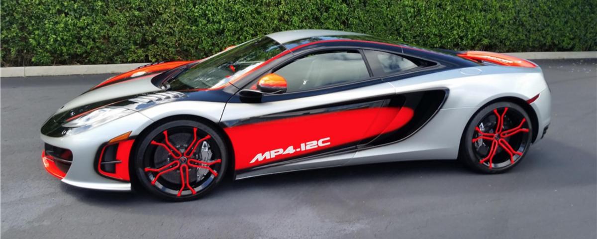 Rare High Sport Chassis McLaren 12C GT3 Racer Heading to Auction