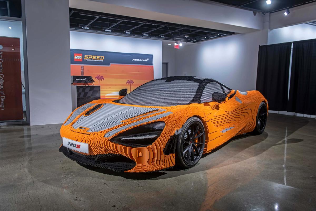 LEGO to exhibit full-size McLaren 720s – 280,000 bricks